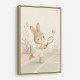 Tennis Rabbit Childrens Wall Art Print