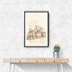Elephant Train Ride Nursery Wall Art 