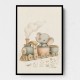 Elephant Train Ride Nursery Wall Art 