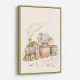 Elephant Train Ride Nursery Wall Art 