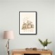 Elephant Train Ride Nursery Wall Art 