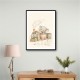 Elephant Train Ride Nursery Wall Art 