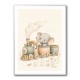 Elephant Train Ride Nursery Wall Art 