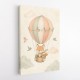 Fox Hot Air Balloon Nursery Wall Art 