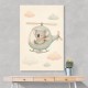 Koala Helicopter Nursery Wall Art 