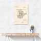 Koala Helicopter Nursery Wall Art 