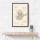 Koala Helicopter Nursery Wall Art 