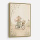 Mouse Bicycle Ride Nursery Wall Art