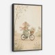 Mouse Bicycle Ride Nursery Wall Art