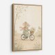 Mouse Bicycle Ride Nursery Wall Art