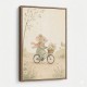Mouse Bicycle Ride Nursery Wall Art