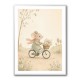 Mouse Bicycle Ride Nursery Wall Art
