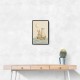 Rabbit in a Boat Nursery Wall Art