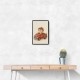 Tiger Fire Truck Nursery Wall Art