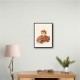Tiger Fire Truck Nursery Wall Art