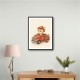 Tiger Fire Truck Nursery Wall Art