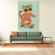 Skateboarding Leopard