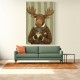 Moose With Coffee
