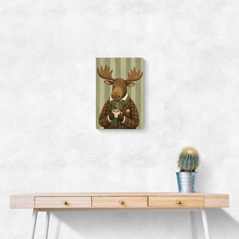 Moose With Coffee