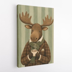 Moose With Coffee