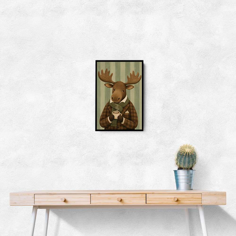 Moose With Coffee