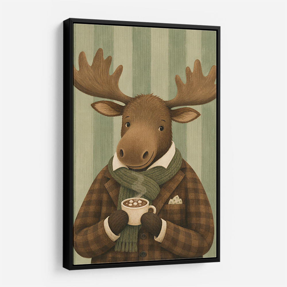 Moose With Coffee