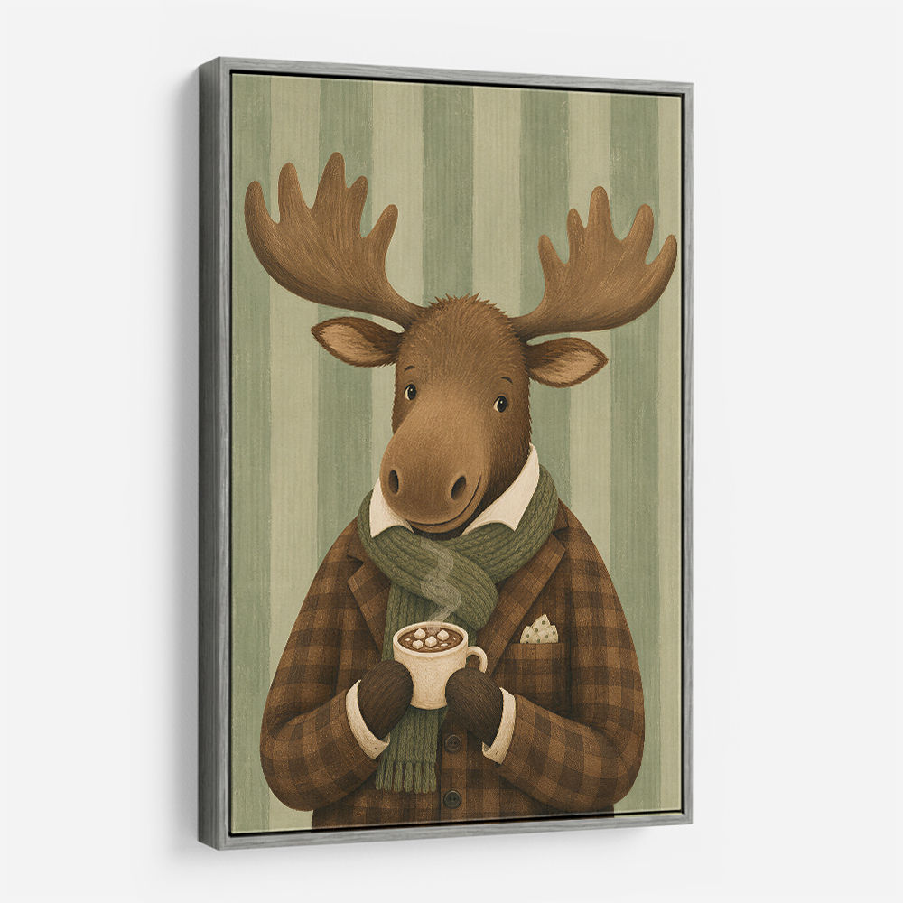 Moose With Coffee