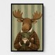 Moose With Coffee