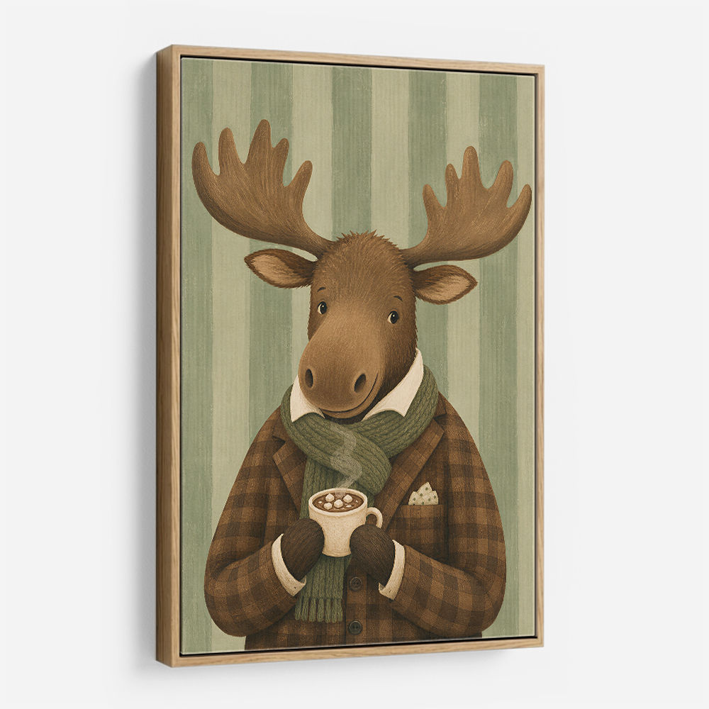 Moose With Coffee
