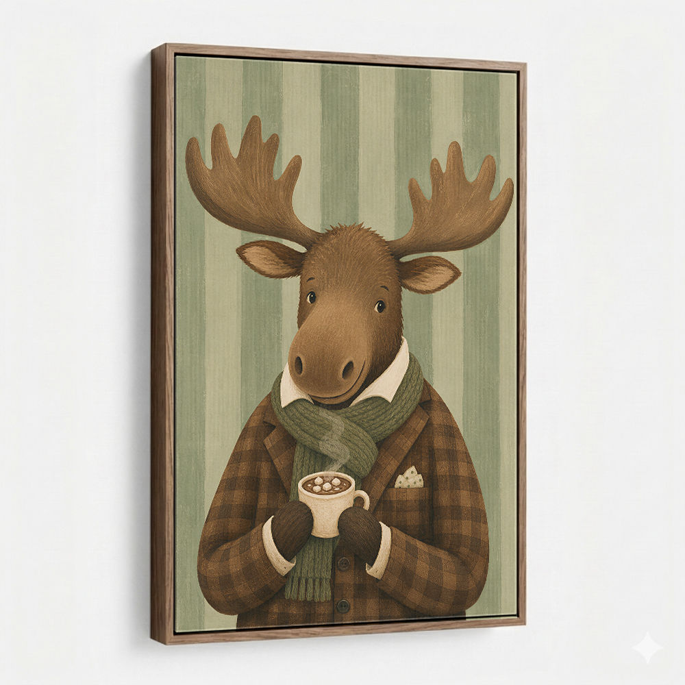Moose With Coffee