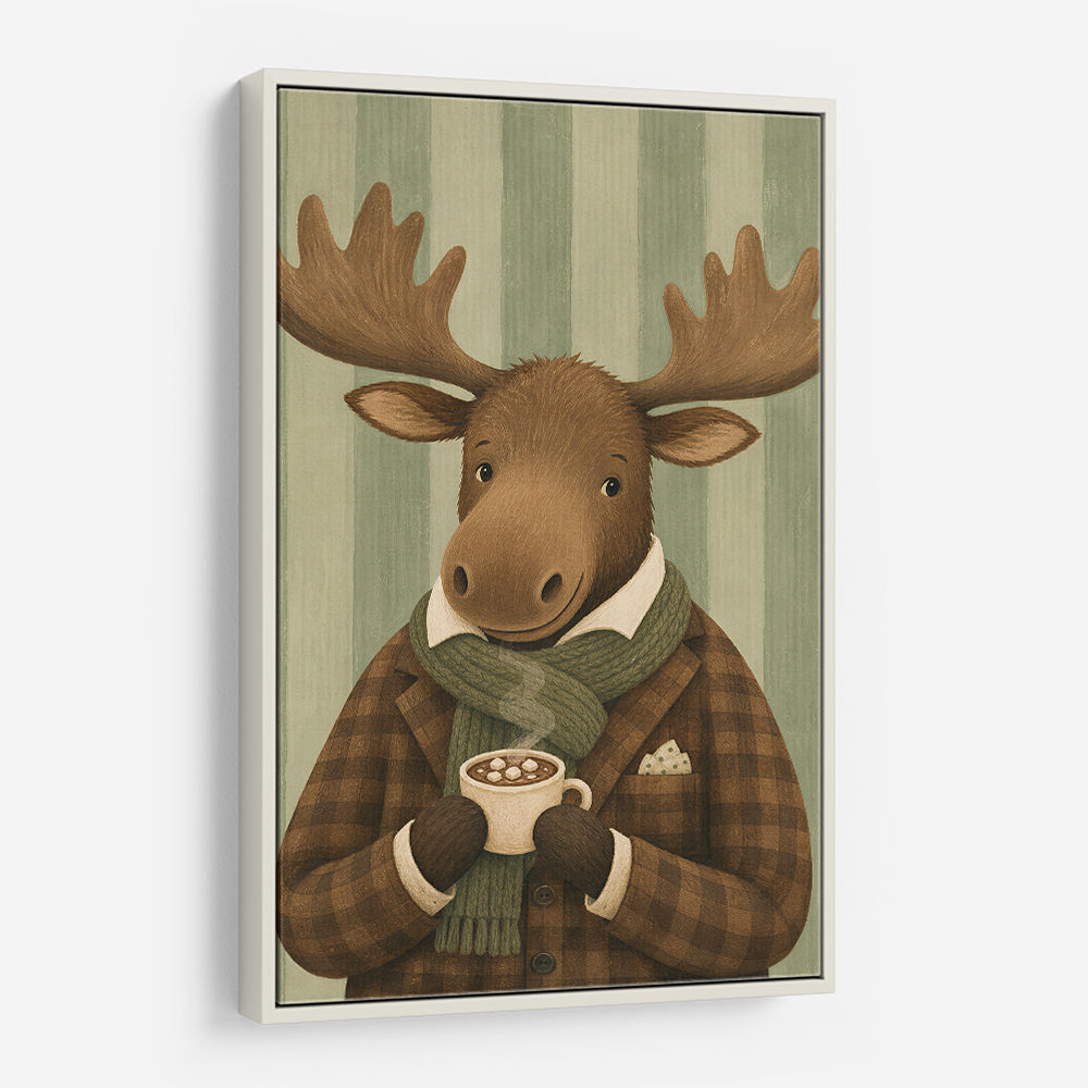 Moose With Coffee