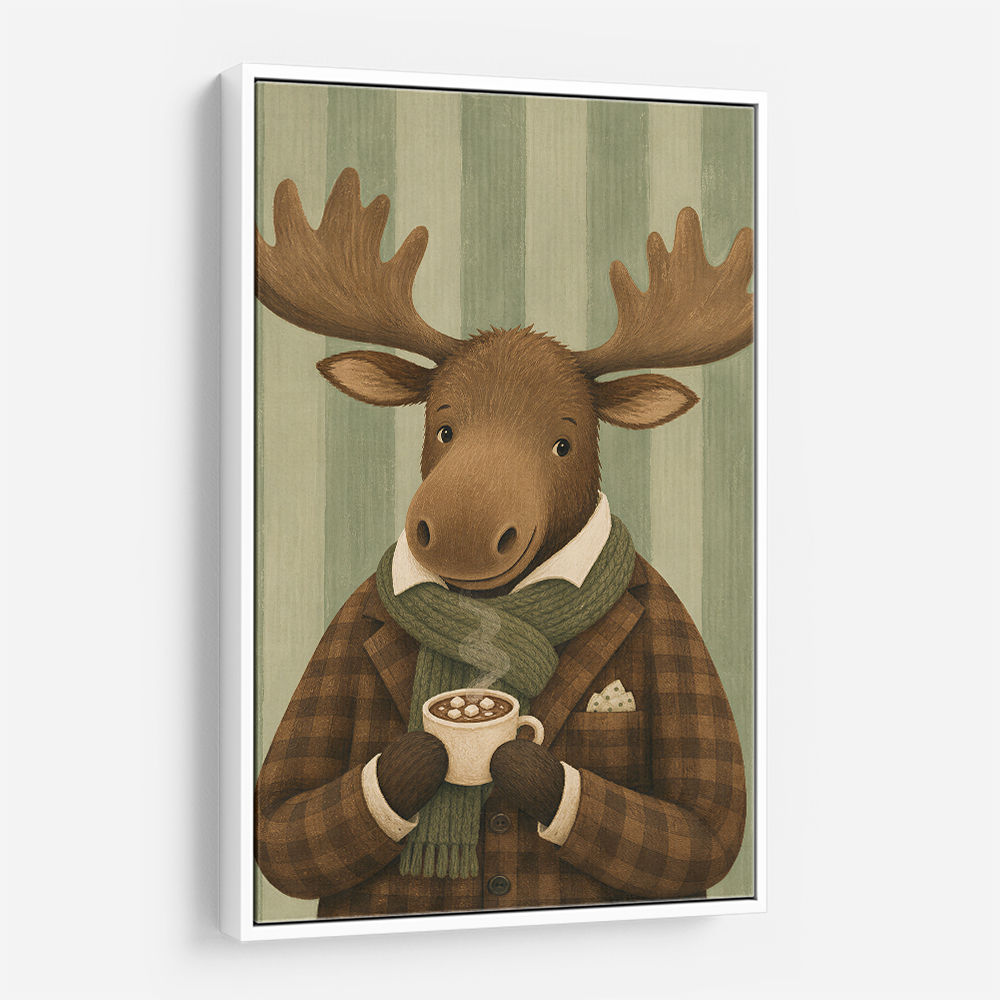 Moose With Coffee