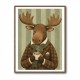 Moose With Coffee