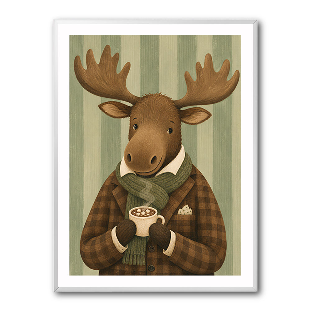Moose With Coffee