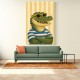 Crocodile in Sunglasses