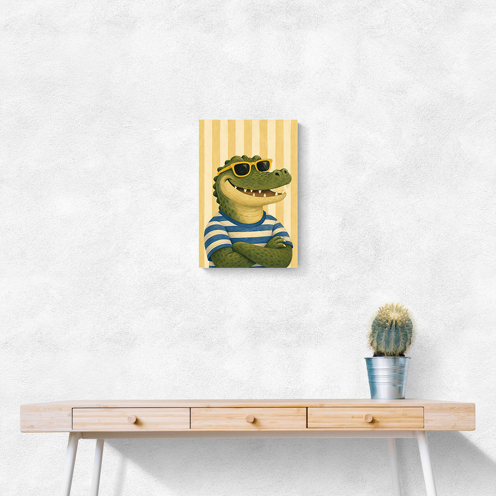 Crocodile in Sunglasses