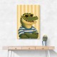 Crocodile in Sunglasses