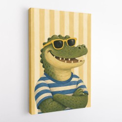 Crocodile in Sunglasses