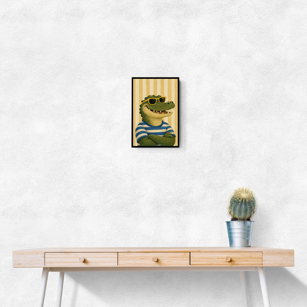 Crocodile in Sunglasses