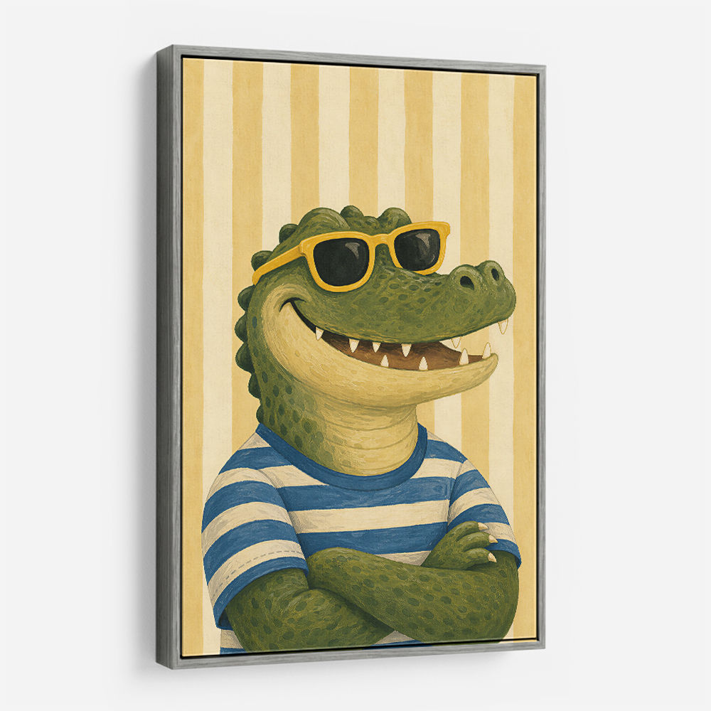 Crocodile in Sunglasses