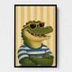 Crocodile in Sunglasses