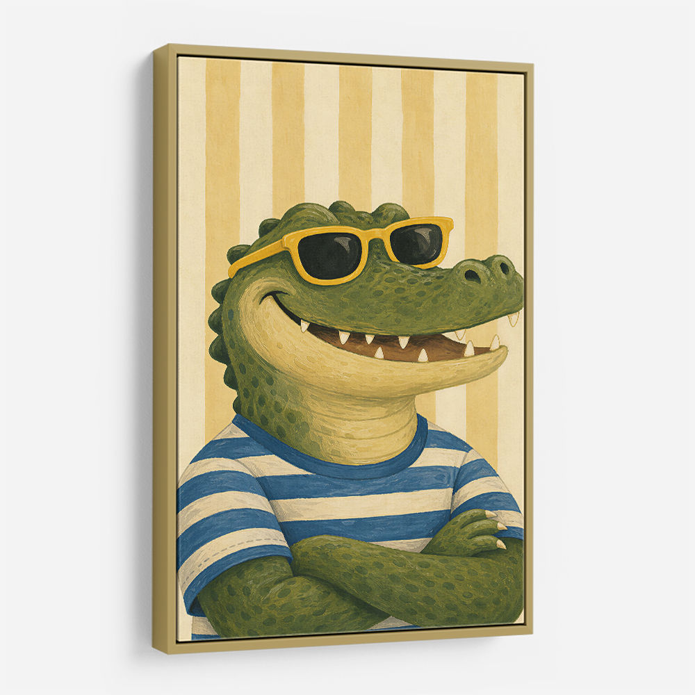 Crocodile in Sunglasses