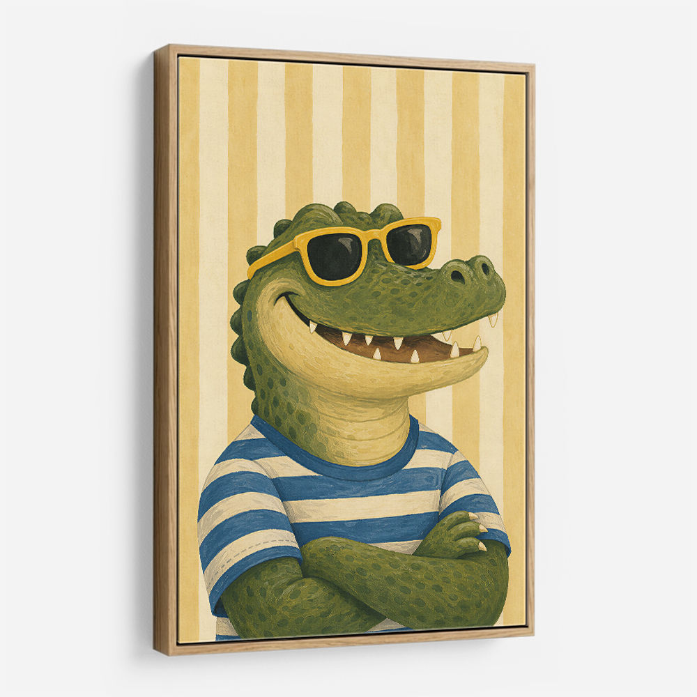 Crocodile in Sunglasses