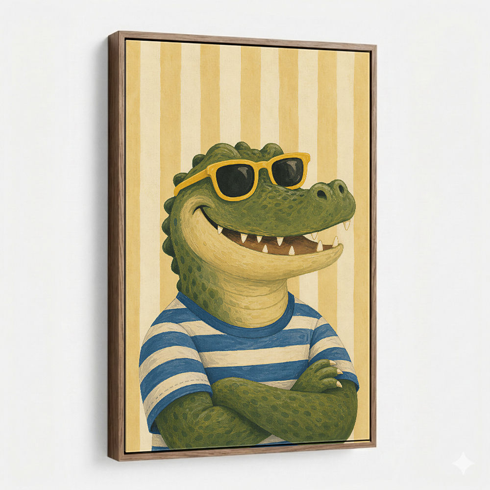 Crocodile in Sunglasses
