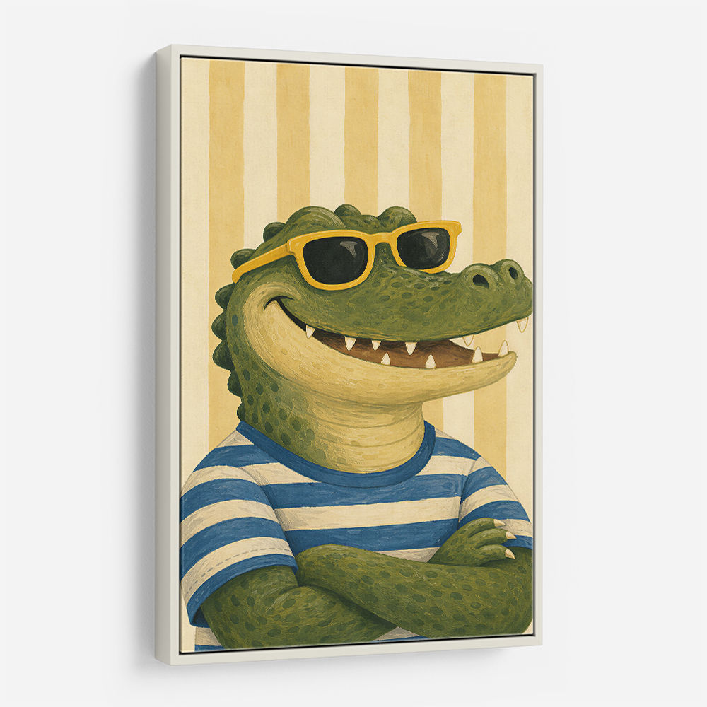 Crocodile in Sunglasses