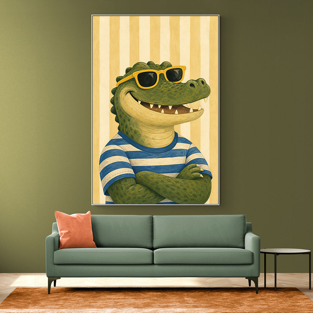 Crocodile in Sunglasses