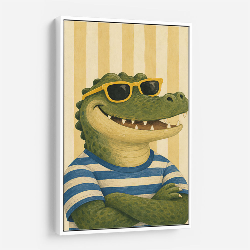 Crocodile in Sunglasses