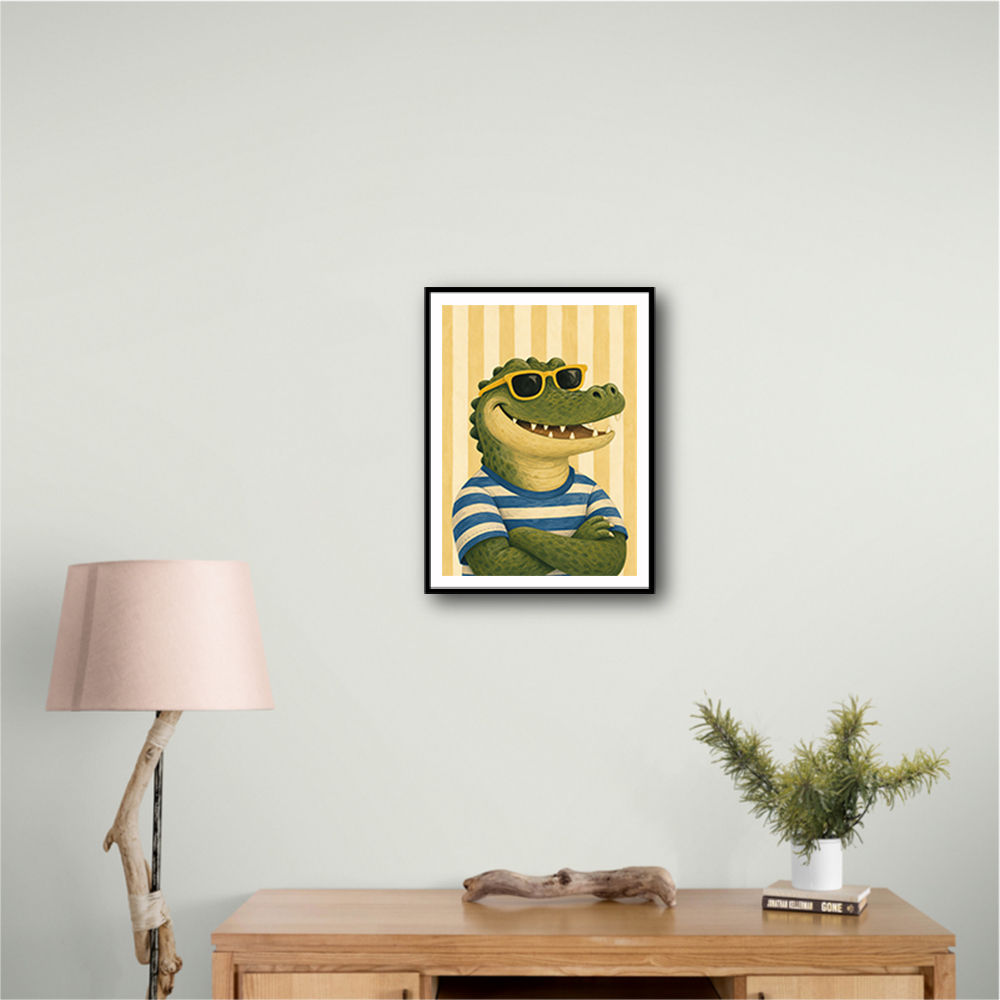 Crocodile in Sunglasses