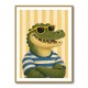 Crocodile in Sunglasses