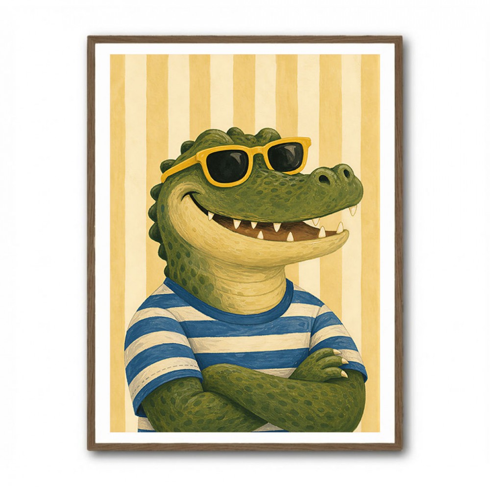 Crocodile in Sunglasses